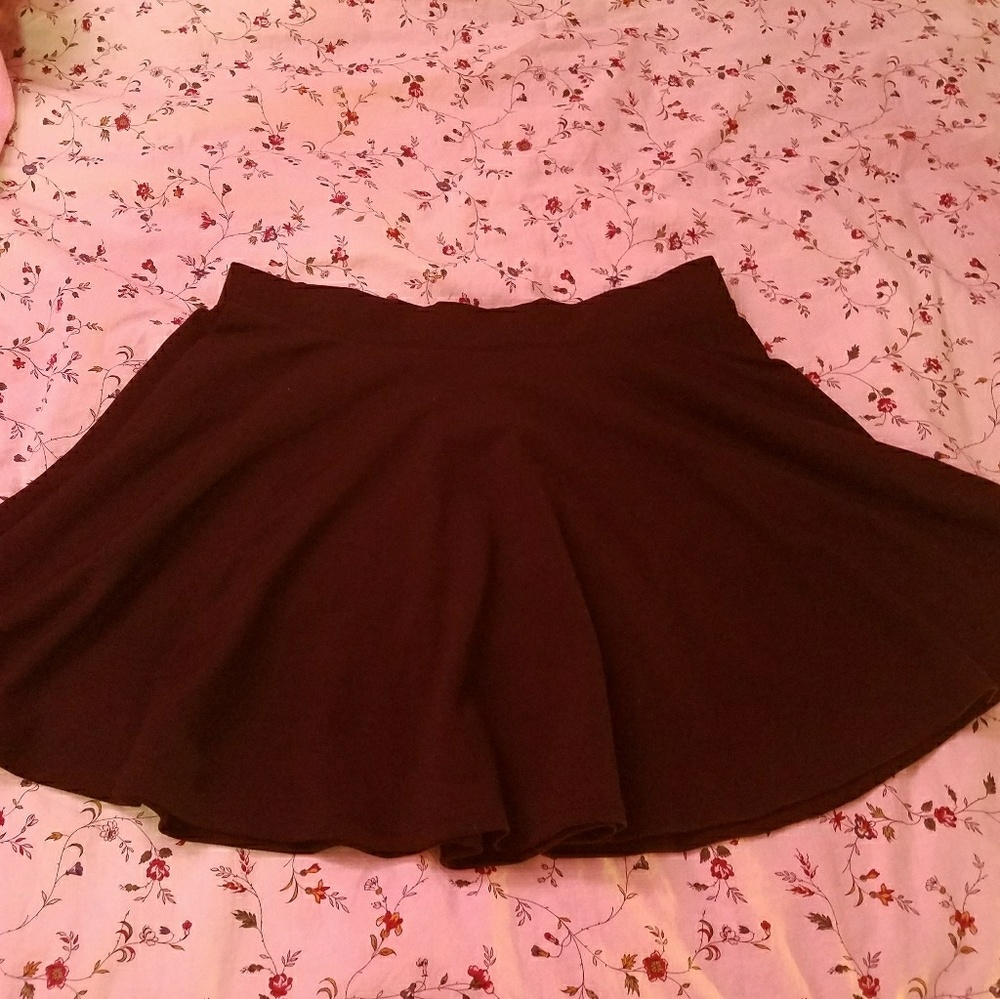 Black Skater Skirt